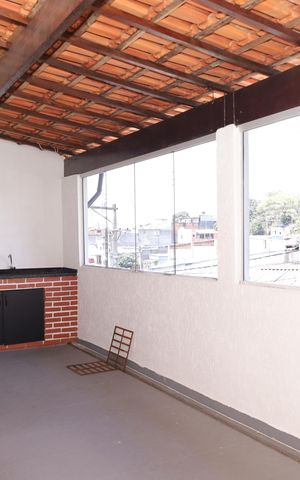 Casa para alugar com 160m², 3 quartos e 1 vagaÁrea gourmet