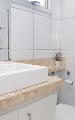 Apartamento à venda com 50m², 2 quartos e 1 vaga Apartamento à venda com 50m², 2 quartos e 1 vagaBanheiro