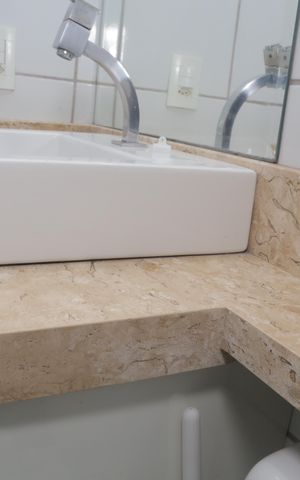 Apartamento à venda com 50m², 2 quartos e 1 vaga Apartamento à venda com 50m², 2 quartos e 1 vagaBanheiro