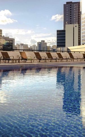 Apartamento para alugar com 86m², 2 quartos e 2 vagas Apartamento para alugar com 86m², 2 quartos e 2 vagasÁrea comum - Piscina