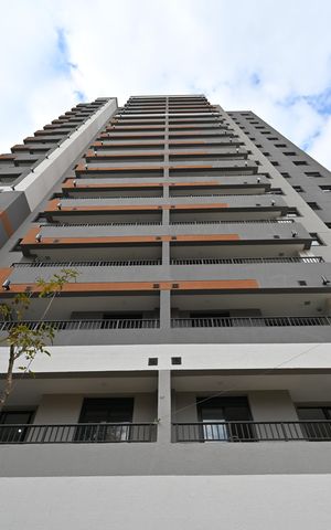 Apartamento para alugar com 38m², 2 quartos e 1 vagaFachada