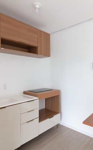 Studio à venda com 25m², 1 quarto e sem vaga Studio à venda com 25m², 1 quarto e sem vagaStudio - Kitnet