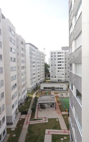 Apartamento para alugar com 44m², 2 quartos e 1 vagaGaragem vista