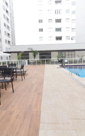 Apartamento para alugar com 44m², 2 quartos e 1 vagaÁrea comum - Piscina