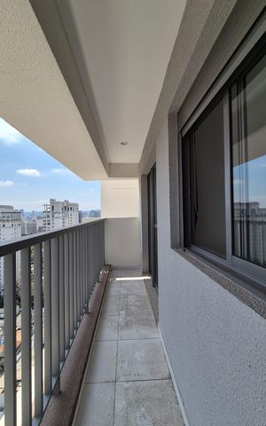 Apartamento para alugar com 28m², 1 quarto e sem vaga Apartamento para alugar com 28m², 1 quarto e sem vagaVaranda