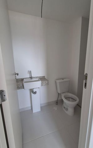 Apartamento para alugar com 28m², 1 quarto e sem vaga Apartamento para alugar com 28m², 1 quarto e sem vagaBanheiro