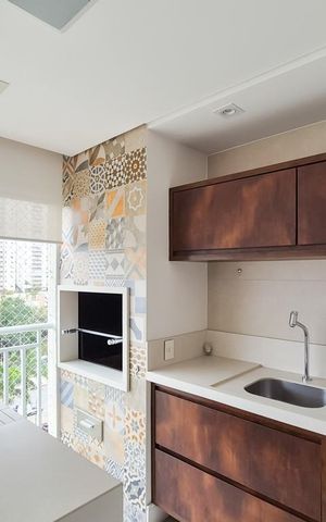 Apartamento à venda com 155m², 3 quartos e 3 vagas Apartamento à venda com 155m², 3 quartos e 3 vagasVaranda da Sala