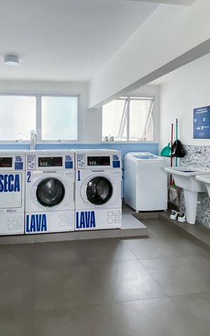 Apartamento para alugar com 25m², 1 quarto e sem vaga Apartamento para alugar com 25m², 1 quarto e sem vagaLavanderia