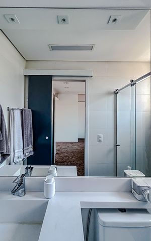 Apartamento à venda com 172m², 3 quartos e 2 vagasBanheiro da Suíte 1