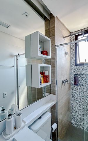 Apartamento à venda com 172m², 3 quartos e 2 vagasBanheiro da Suíte 2