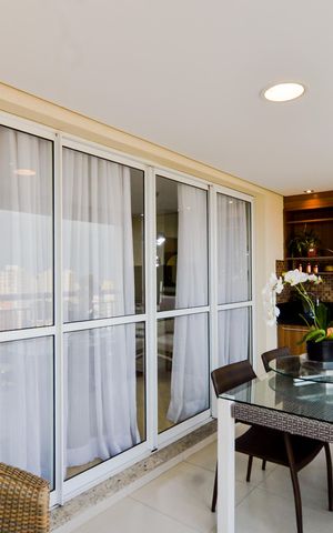 Apartamento para alugar com 132m², 3 quartos e 2 vagasVaranda da Sala