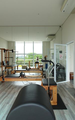 Casa de condomínio para alugar com 195m², 3 quartos e 4 vagasÁrea comum - Estúdio Pilates