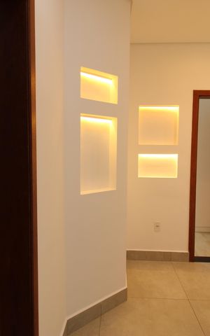 Casa de condomínio para alugar com 195m², 3 quartos e 4 vagasBanheiro Corredor