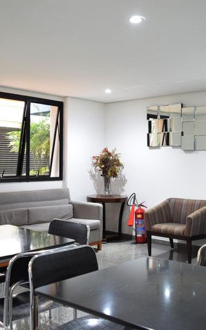 Apartamento para alugar com 49m², 1 quarto e 1 vagaSalão de Festas