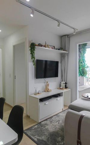 Apartamento à venda com 45m², 2 quartos e sem vaga