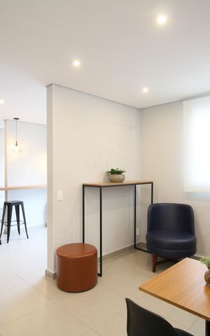Apartamento para alugar com 40m², 2 quartos e sem vagaÁrea comum - Salão de festas