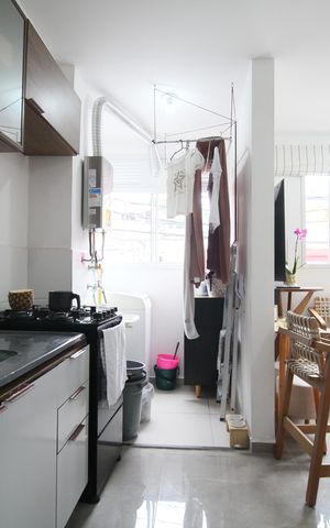 Apartamento para alugar com 40m², 2 quartos e sem vagaCozinha