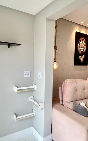 Apartamento para alugar com 59m², 2 quartos e 2 vagas Apartamento para alugar com 59m², 2 quartos e 2 vagasVaranda da Sala