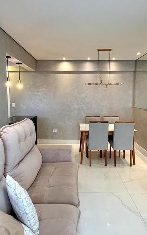 Apartamento para alugar com 59m², 2 quartos e 2 vagas Apartamento para alugar com 59m², 2 quartos e 2 vagasSala
