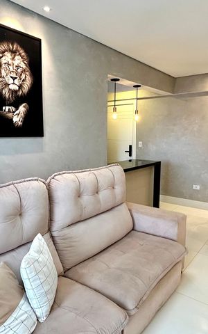 Apartamento para alugar com 59m², 2 quartos e 2 vagas Apartamento para alugar com 59m², 2 quartos e 2 vagasSala