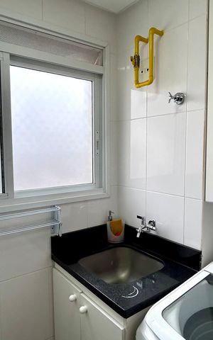 Apartamento para alugar com 59m², 2 quartos e 2 vagas Apartamento para alugar com 59m², 2 quartos e 2 vagasÁrea de Serviço