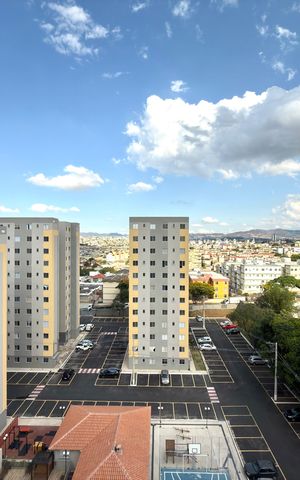 Apartamento para alugar com 45m², 2 quartos e 2 vagasVista do Quarto 1