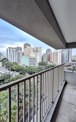 Studio à venda com 35m², 1 quarto e sem vaga Studio à venda com 35m², 1 quarto e sem vagaVaranda