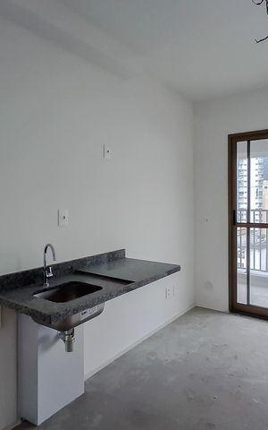 Studio à venda com 35m², 1 quarto e sem vaga Studio à venda com 35m², 1 quarto e sem vagaSala/Cozinha