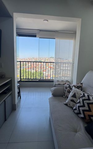 Apartamento à venda com 49m², 2 quartos e 1 vaga Apartamento à venda com 49m², 2 quartos e 1 vagaSala