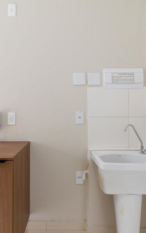 Apartamento para alugar com 44m², 2 quartos e 1 vaga Apartamento para alugar com 44m², 2 quartos e 1 vagaÁrea de Serviço