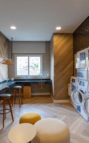 Apartamento para alugar com 44m², 2 quartos e 1 vaga Apartamento para alugar com 44m², 2 quartos e 1 vagaLavanderia