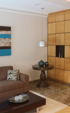 Apartamento para alugar com 117m², 2 quartos e 2 vagasHall social