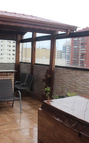 Apartamento para alugar com 117m², 2 quartos e 2 vagasVaranda gourmet