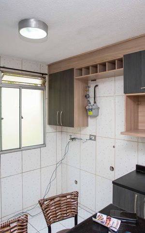 Apartamento para alugar com 38m², 2 quartos e 1 vagaCozinha/Area de Serviço