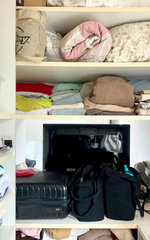 Apartamento à venda com 54m², 1 quarto e 1 vaga Apartamento à venda com 54m², 1 quarto e 1 vagaCloset