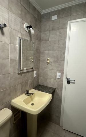 Apartamento para alugar com 54m², 1 quarto e 1 vaga Apartamento para alugar com 54m², 1 quarto e 1 vagaBanheiro