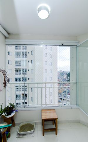 Apartamento para alugar com 55m², 2 quartos e 1 vagaVaranda da Sala
