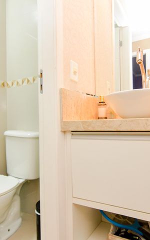 Apartamento para alugar com 55m², 2 quartos e 1 vagaBanheiro Social