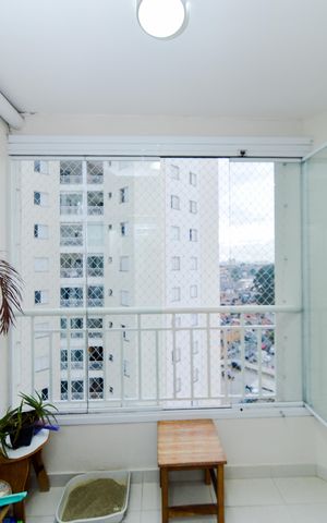 Apartamento para alugar com 55m², 2 quartos e 1 vagaVaranda da Sala