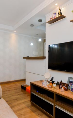 Apartamento para alugar com 55m², 2 quartos e 1 vagaSala