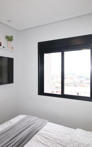 Apartamento à venda com 45m², 2 quartos e 1 vagaQuarto 1