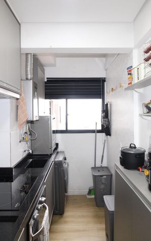 Apartamento à venda com 45m², 2 quartos e 1 vagaCozinha