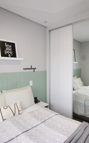 Apartamento à venda com 45m², 2 quartos e 1 vagaQuarto 1