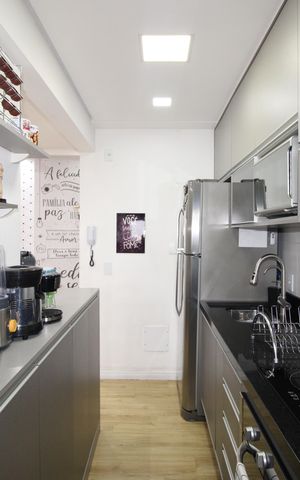 Apartamento à venda com 45m², 2 quartos e 1 vagaCozinha