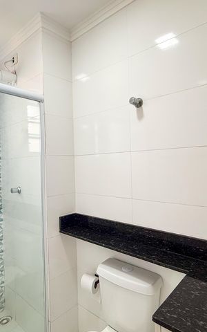 Apartamento para alugar com 32m², 1 quarto e sem vaga Apartamento para alugar com 32m², 1 quarto e sem vagaBanheiro
