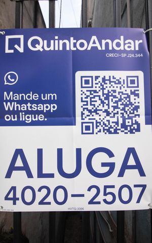 Casa para alugar com 48m², 2 quartos e sem vaga Casa para alugar com 48m², 2 quartos e sem vagaPlaca