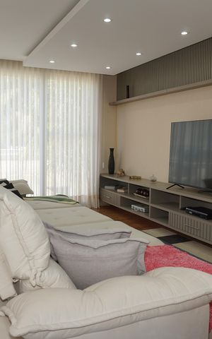 Casa de condomínio para alugar com 600m², 6 quartos e 4 vagasSala