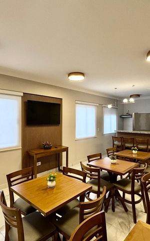 Apartamento para alugar com 49m², 2 quartos e sem vagaÁrea comum - Salão de festas