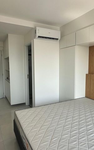 Studio para alugar com 23m², 1 quarto e sem vaga
