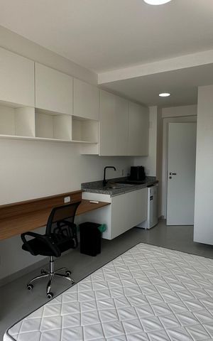 Studio para alugar com 23m², 1 quarto e sem vaga